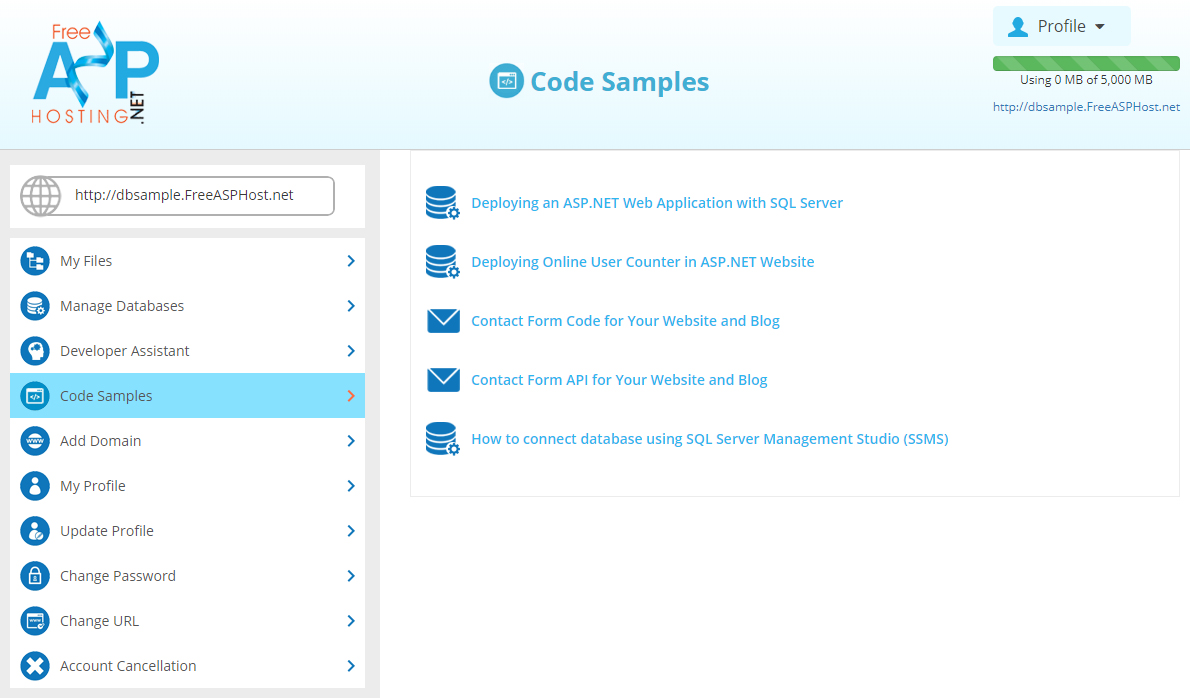 Free Database Hosting